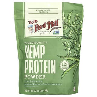 Bob's Red Mill, Hemp Protein Powder, Hanfproteinpulver, 453 g (16 oz.)