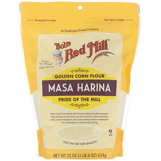 Bob's Red Mill, Farine de maïs doré, Masa Harina, 624 g