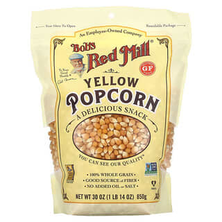 Bob's Red Mill, Yellow Popcorn, 1 lb 14 oz (850 g)