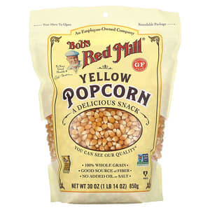 Bob's Red Mill, Yellow Popcorn, 1 lb 14 oz (850 g)