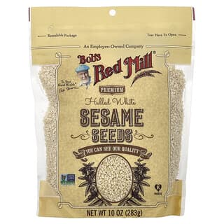 Bob's Red Mill‏, זרעי שומשום לבן קלופים, 283 גרם (10 אונקיות)