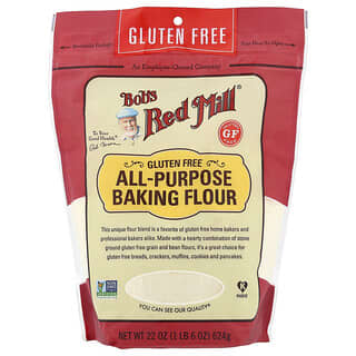 Bob's Red Mill, Yleisleivontajauho, gluteeniton, 624 g