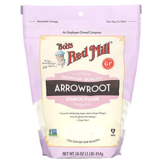 Bob's Red Mill, Arrowroot Starch/Flour, Gluten Free, 16 oz (454 g)