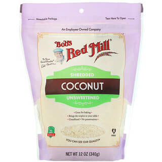 Bob's Red Mill, Coco rallado, sin endulzantes, 340 g (12 oz)