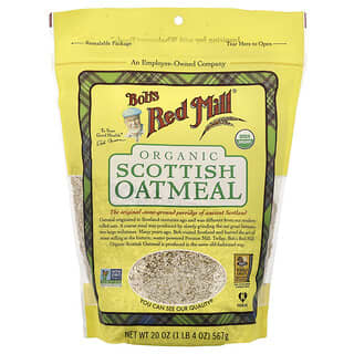Bob's Red Mill, Avena escocesa orgánica, 567 g (20 oz)
