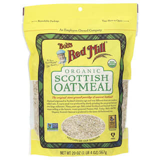 Bob's Red Mill, Organic Scottish Oatmeal, 20 oz (567 g)