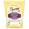 Harina de arroz blanco orgánico, 680 g (24 oz)