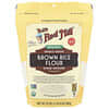 Bob's Red Mill, 유기농 현미쌀가루, 통곡물, 680g(24oz)