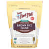 Organic Brown Rice Flour, Whole Grain, 24 oz (680 g)