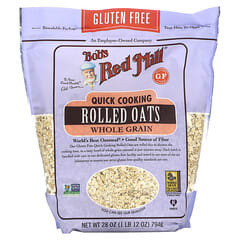 Bob's Red Mill, クイックロールドオーツ、全粒穀物、グルテンフリー、794g（28g）