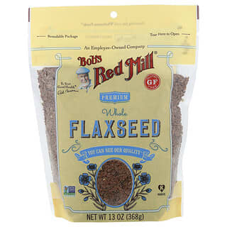 Bob's Red Mill, Premium Whole Flaxseed, Gluten-Free, 13 oz (368 g)