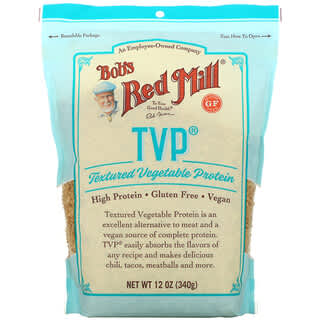 Bob's Red Mill, TVP, Proteína vegetal texturizada, 340 g (12 oz)