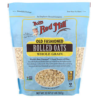 Bob's Red Mill, Old Fashioned Rolled Oats, Whole Grain, 32 oz (907 g)