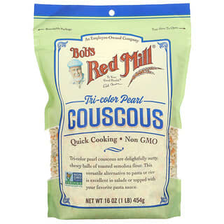 Bob's Red Mill, Tri-Color Pearl Couscous, 1 lb (454 g)