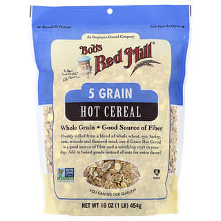 Bob's Red Mill, Cereal Quente de 5 Grãos, 454 g (16 oz)