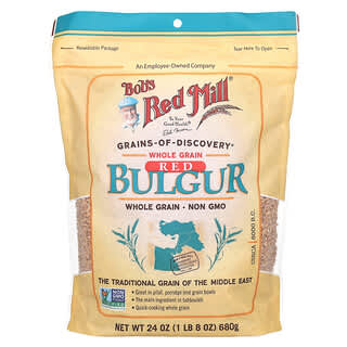 Bob's Red Mill, Boulgour rouge, grains entiers, 680 g