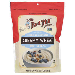 Bob's Red Mill, 奶油味小麥熱麥片，24 盎司（680 克）