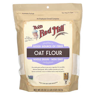 Bob's Red Mill, Oat Flour, Whole Grain, 20 oz (567 g)