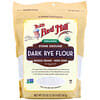 Organic Dark Rye Flour, Whole Grain, 20 oz (567 g)