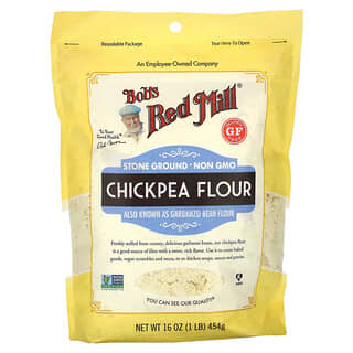 Bob's Red Mill, Chickpea Flour, Gluten Free, 1 lb (454 g)