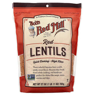 Bob's Red Mill, Red Lentils, rote Linsen, 765 g (27 oz.)