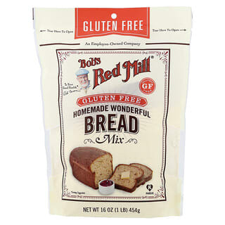Bob's Red Mill, Homemade Wonderful Bread Mix, Gluten Free, 16 oz (454 g)