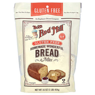 Bob's Red Mill, Home Made Wonderful Bread Mix, hausgemachte, wunderbare Brotmischung, glutenfrei, 454 g (16 oz.)