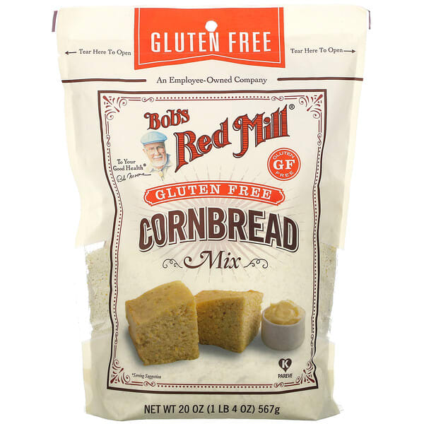 Bob's Red Mill, Gluten Free Cornbread Mix, 20 oz (567 g)