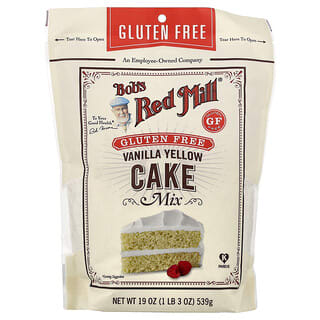 Bob's Red Mill, Vanilla Yellow Cake Mix, Gluten Free, 19 oz (539 g)