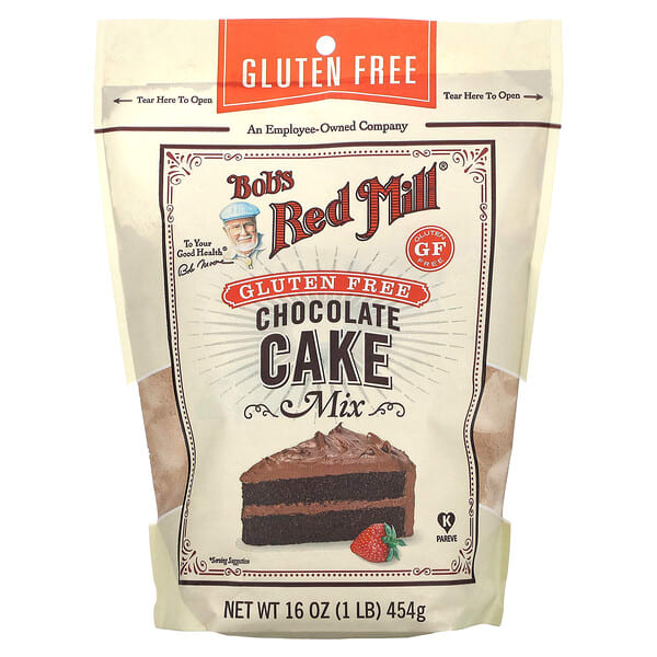 Bob's Red Mill, 無麩質巧克力蛋糕粉，1 磅（454 克）