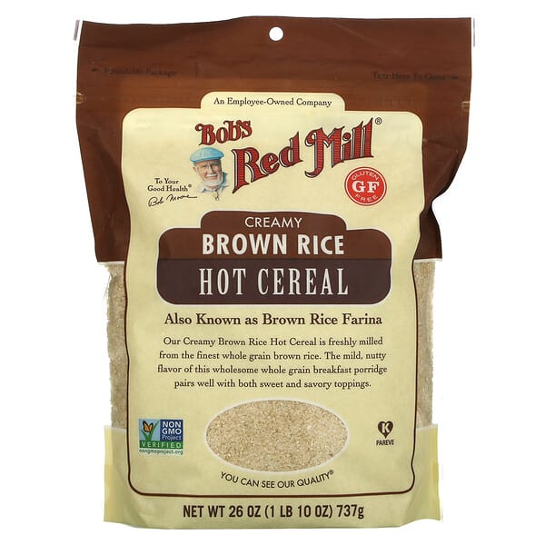 Bob's Red Mill, 奶香味糙米，熱麥片，26 盎司（737 克）