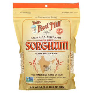 Bob's Red Mill, Sorgo, Grano integral, sin gluten, 680 g (1 lb 8 oz)