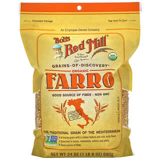 Bob's Red Mill, Farro orgánico, 680 g (24 oz)