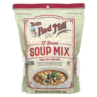 بوبز ريد ميل‏, خليط حساء مكون من 13 نوعًا من الحبوب، 29 أونصة (822 جم)