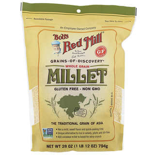 Bob's Red Mill, Millet, Whole Grain, Gluten Free, 28 oz (794 g)
