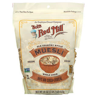 Bob's Red Mill, Muesli, Estilo campestre, Cereal integral, 510 g (18 oz)