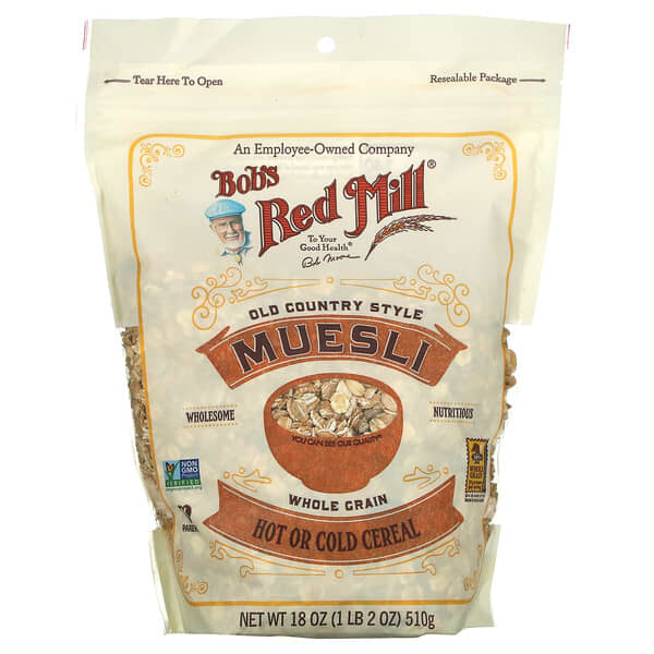 Bob's Red Mill, Müsli, Old Country Style, Vollkorn, 510 g (18 oz.)