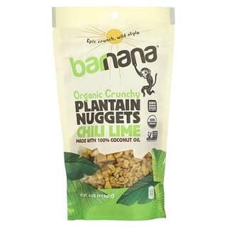 Barnana, Organic Crunchy Plantain Nuggets, Chili Lime , 4 oz (113 g)