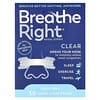 Breathe Right, Nasal Strips, Large, 30 Clear Strips