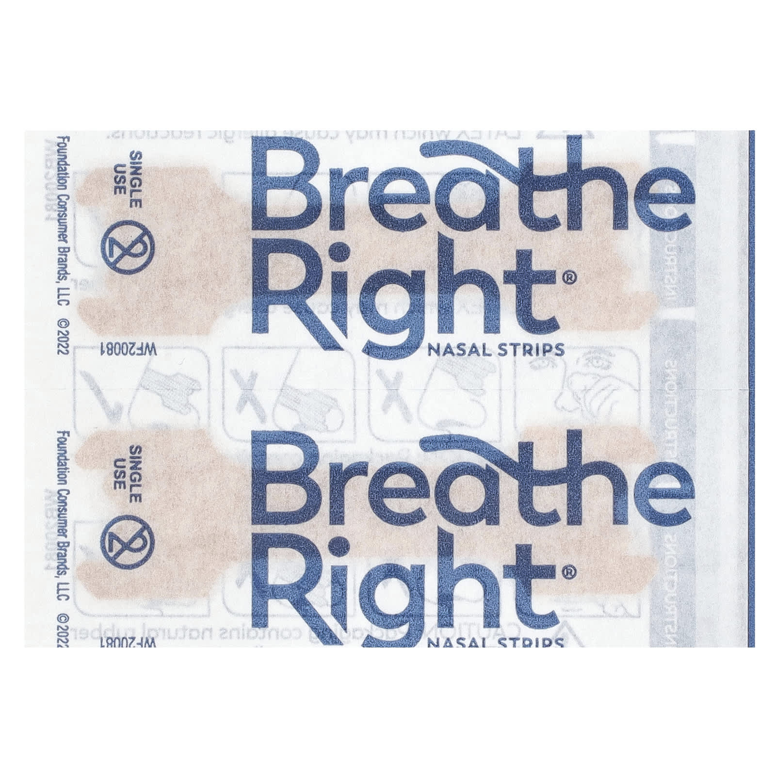 Breathe Right, Nasal Strips, Large, Tan, 30 Strips