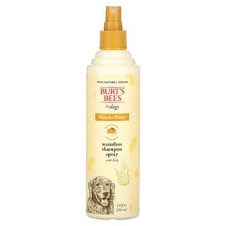 Burt's Bees, Shampoo spray senz’acqua al miele di Manuka con kelp, per cani, latte e miele, 296