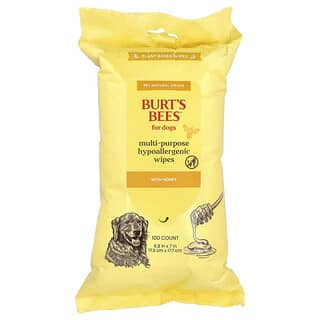 Burt's Bees, Multi-Purpose Hypoallergenic Wipes For Dogs, 100 Count