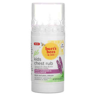 Burt's Bees, Kids, Chest Rub, 3+ Months, With Lavender & Eucalyptus, 1 oz (28.3 g)