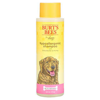 Burt's Bees, Гипоаллергенный шампунь для собак с маслом ши и медом, 473 мл (16 жидк. Унций)