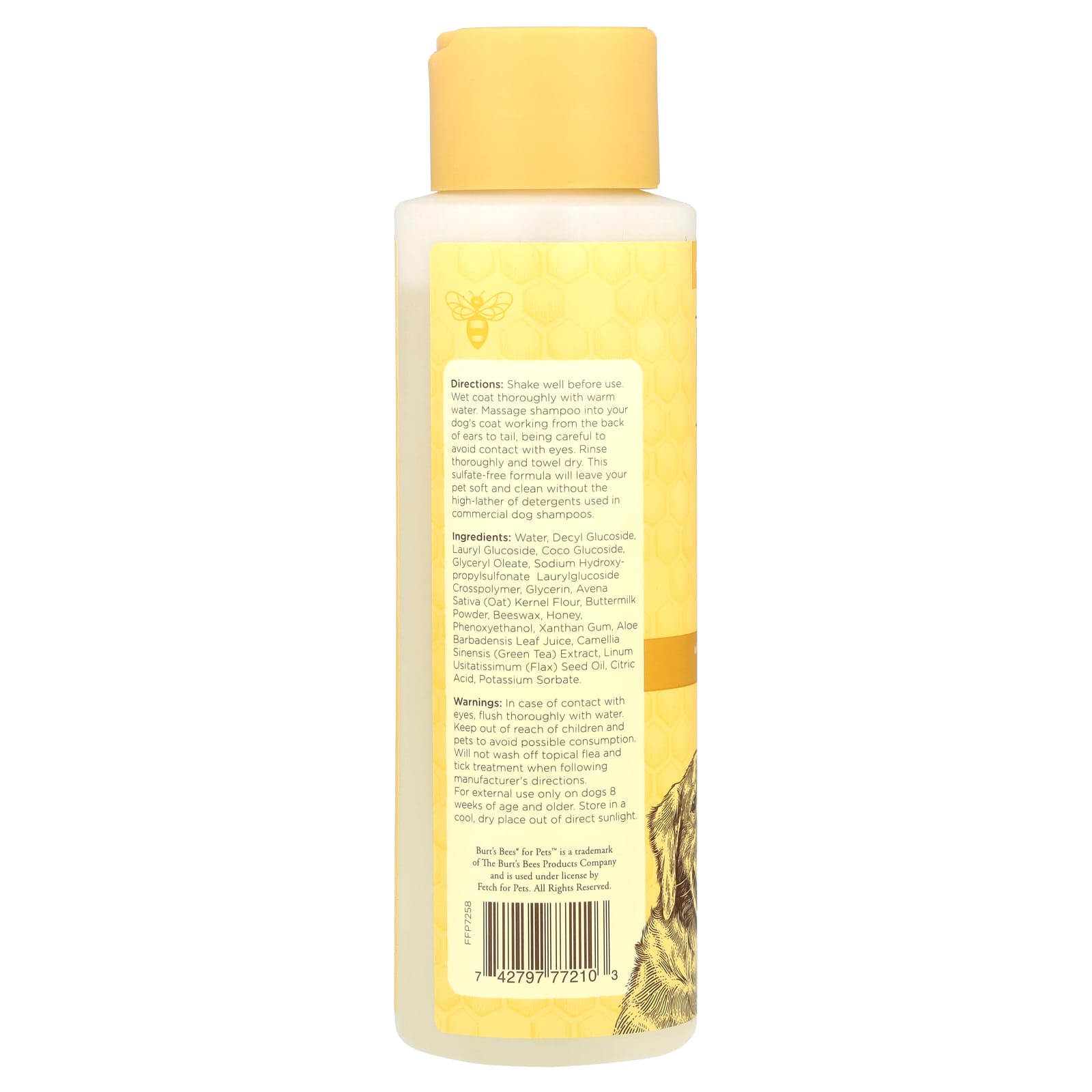 Burt's Bees, Oatmeal Shampoo with Colloidal Oat Flour and Honey, For ...