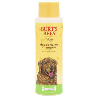 Burt's Bees, Shampooing désodorisant pour chiens à la pomme et au romarin, 473 ml