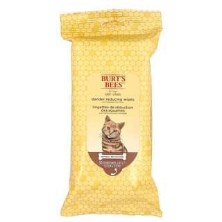 Burt's Bees, Mjällreducerande våtservetter med kolloidalt havremjöl, för katter, 50 count