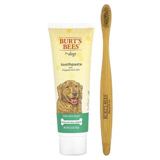 Burt's Bees, Kit de Higiene Bucal, para Cães, Kit de 2 Peças