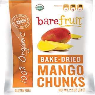 Bare Snacks, Organic Bake-Dried Mango Chunks, 2.2 oz (63 g)