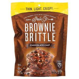 Sheila G's, Brownie Brittle（布朗尼脆饼），巧克力屑，5 盎司（142 克）